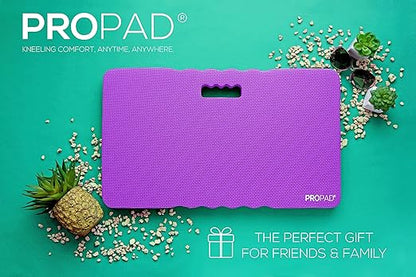 Thick Kneeling Pad, Garden Kneeler for Gardening, Bath Kneeler for Baby Bath, Kneeling Mat for Exercise & Yoga, Knee Pad for Work, Floor Foam Pad, 2X Large (XXL) 24 x 14 x 1.5 Inches, Purple