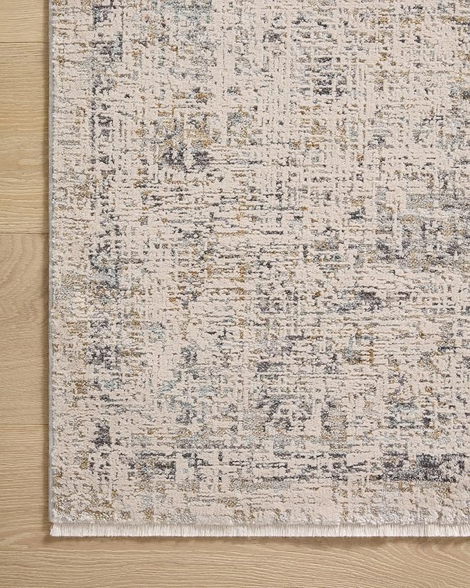 Loloi Amber Lewis Alie Collection ALE-02 Sand/Sky 11'-6'' x 15'-7'', .13'' Pile Height, Area Rug