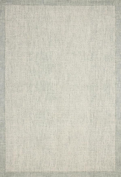 Loloi Magnolia Home by Joanna Gaines Henley Collection HNY-01 Ivory/Spa 3'-6" x 5'-6" Accent Rug