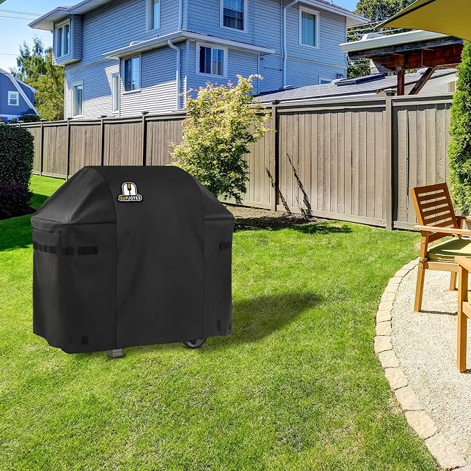 Gas Grill Cover for Weber Spirit II 210, 48 Inch BBQ Grill Covers, Heavy Duty Waterproof Barbecue Accessories