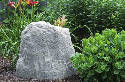 Emsco Group 2185 Large – Lightweight Landscape Rock-Resin, Granite
