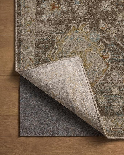 Loloi Magnolia Home by Joanna Gaines Mona Collection MOA-02 BARK/Multi 2'-6" x 10'-0" Runner Rug