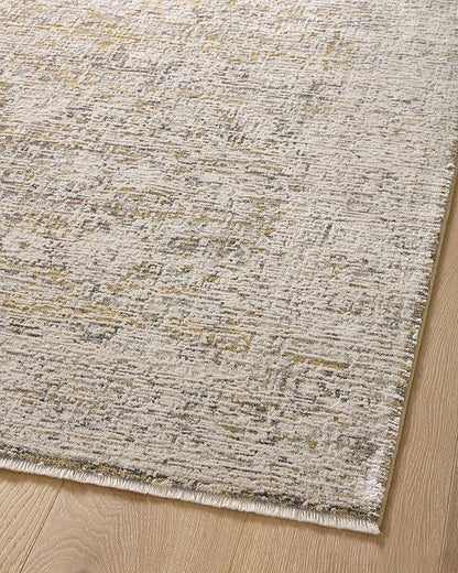 Loloi Amber Lewis Alie Collection ALE-05 Gold/Beige 2'-7'' x 10'-0'', .13'' Pile Height, Runner Rug