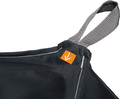 Classic Accessories Storigami Easy Fold Water-Resistant 58 Inch BBQ Grill Cover, Charcoal Black