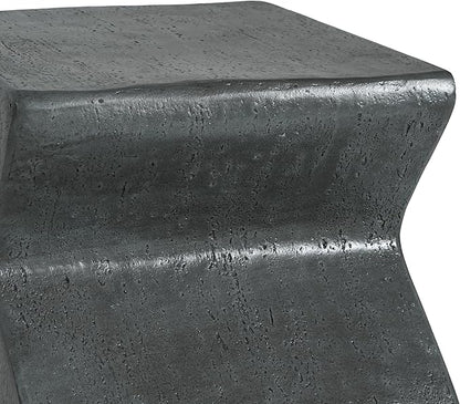 Christopher Knight Home Loire MGO Outdoor Side Table Set of 2, Concrete Indoor/Outdoor Nesting Coffee Table, Multi-Purpose Patio End Table, No Assembly, Stone Gray