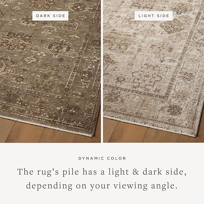 Loloi Haywood Collection HYD-04 Sage/Earth 9'-6" x 13'-2" Area Rug
