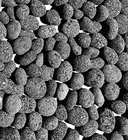 Black Lava Rocks for Fire Pit - 3 to 5 inch 10 lbs - Gas Fireplace Rocks - Black Lava Rock for Propane Fire Pit - Decorative Lava Stone Volcanic Rock for Outdoor & Indoor Gas Fireplace