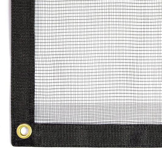 Protection Cover 12 Ft. x 12 Ft. Garden Netting with Grommets Anti Squirrels, Rabbits, and Other Animals and Hail Perfect for Garden Plants Fruit Trees Pond Protection - PP1212KK