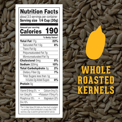 DAVID Sunflower Kernels, Original Flavor, 3.75 oz. (Pack of 12)