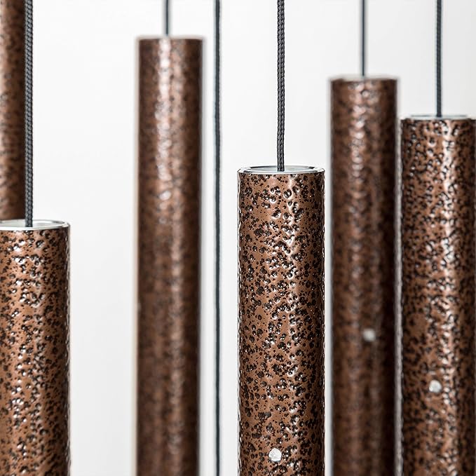 Corinthian Bells by Wind River - 27 inch Copper Vein Wind Chime for Patio, Backyard, Garden, and Outdoor Decor (Aluminum Chime) Made in The USA
