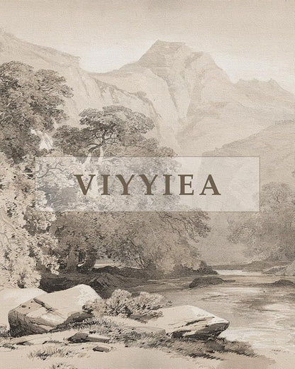 VIYYIEA Extra Large Canvas Wall Art, 36x54 Inch Neutral Vintage Landscape Wall Decor, Minimalist Mountain Scenery for Living Room, Bedroom, Above Sofa