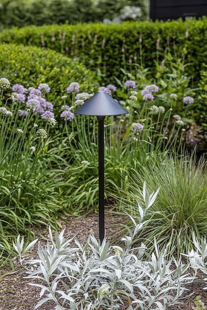 Hinkley Springfield 16016BK-LL Mini LED Low Voltage Landscape Pathway Light - 12v, Dimmable, Aluminum - Black