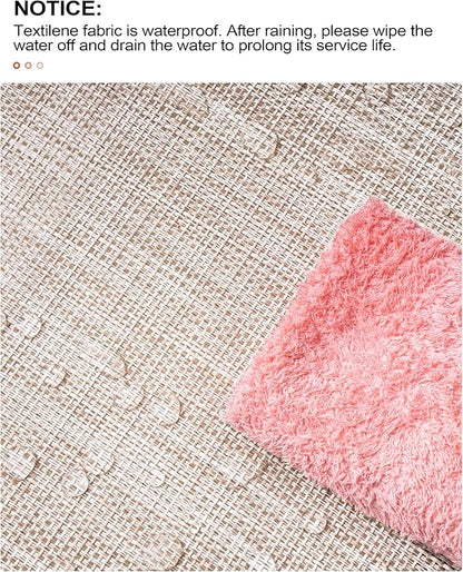 Crestlive Products Aluminum Chaise Lounge Chair Outdoor Set of 2, Adjustable 5 Positions Outdoor Lounge Furniture, Pool Tanning Recliner Perfect for Patio, Lawn, Yard, Pool