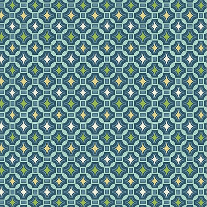 Arden 2-Pack Outdoor Patio Dining Chair Cushion, 20x44, Rain-Proof Seat Pad, Fade-Resistant Outdoor Cushion Alana Tile