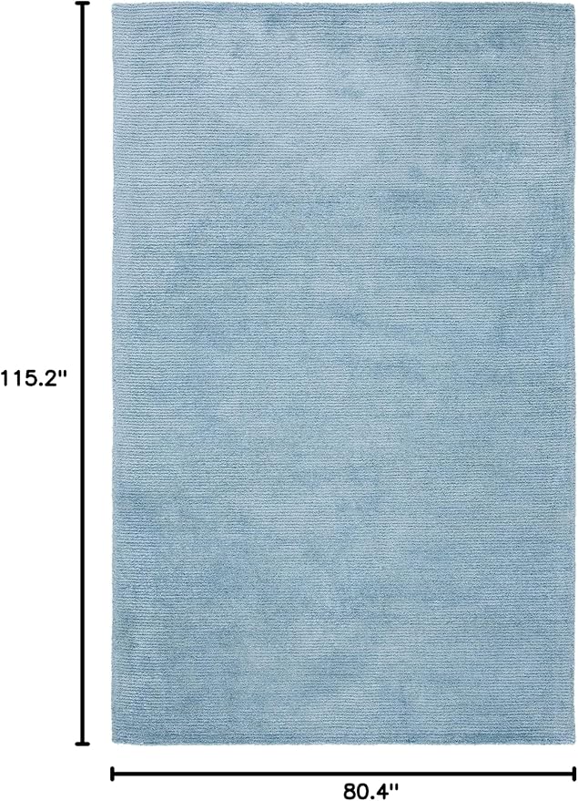 SAFAVIEH Washable Rug Outdoor Courtyard Collection - 6'7" x 9'6", Beige & Green, Non-Shedding & Easy Cleaning, Ideal for Patio, Backyard, Mudroom (CY6235-21812)