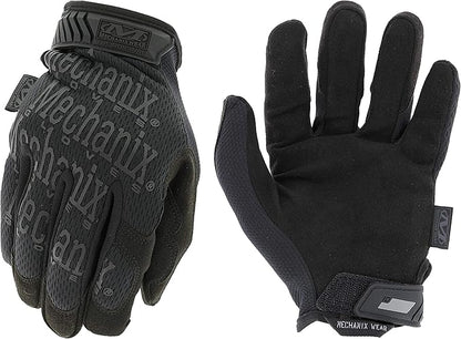 Mechanix Wear: The Original Covert Tactical Work Gloves with Secure Fit, Flexible Grip for Multi-purpose Use, Durable Touchscreen Safety Gloves for Men (Large, Black)