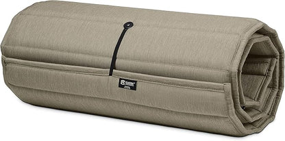 Classic Accessories Storigami Water-Resistant 72 x 21 Inch Chaise Lounge Cushion, Heather Grey, Patio Cushion