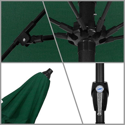 California Umbrella 9' Rd Sunbrella Aluminum Patio Umbrella