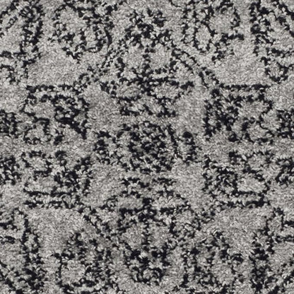 SAFAVIEH Adirondack Collection Accent Rug - 3' x 5', Silver & Black, Oriental Medallion Design, Non-Shedding & Easy Care, Ideal for High Traffic Areas in Entryway, Living Room, Bedroom (ADR108A)