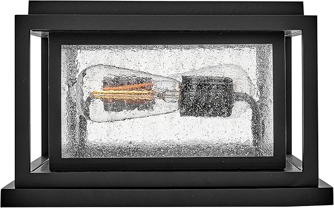Hinkley Republic Small Pier Mount Lantern 12V, Low Voltage Black