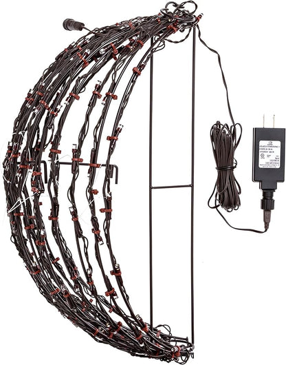 Elf Logic 16” Outdoor/Indoor LED Christmas Light Ball with Automatic Timer. Durable, Waterproof, Long-Lasting, Lightweight Bright Light Ball. Warm LED Lights for Holiday Decor, Patio, Wedding Decor