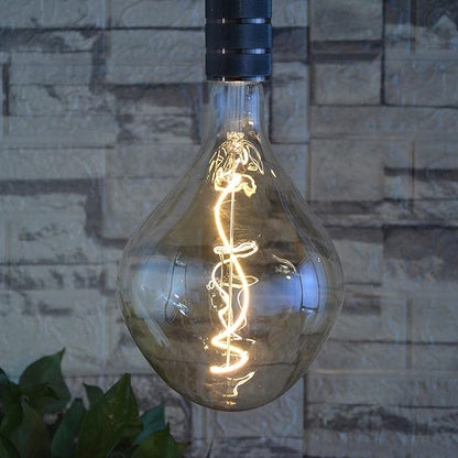 SD LUX Oversized Vintage Giant LED Light Bulb Huge Edison Bulb - Dimmable, 5W 250LM, Warm White 2200K, Medium E26 Base - Perfect for Decorative Pendant Lighting, 1 Pack (A165)