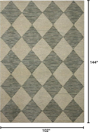 Loloi Chris Loves Julia Francis Collection FRA-01 Spa/Granite 8'-6" x 12' Area Rug