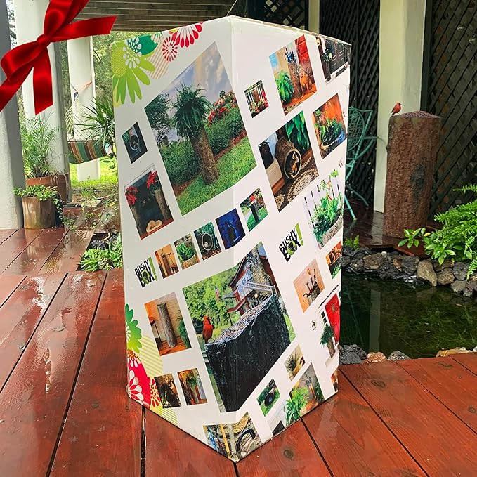 Nature's Feast Wild Bird, Squirrel & Critter Feeder. Tree Stand Buffet for Nature Lovers. Woodland Farmhouse Large Patio & Garden Platform.