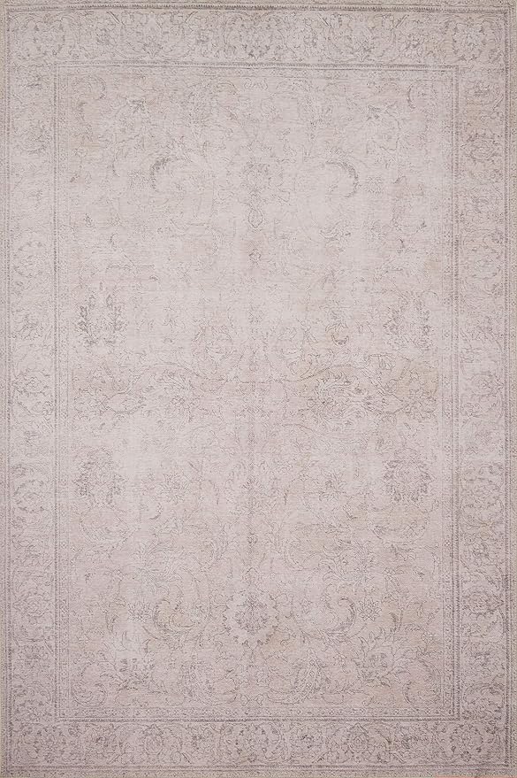 Loloi Loren Collection LQ-12 Sand 3'-6" x 5'-6" Accent Rug