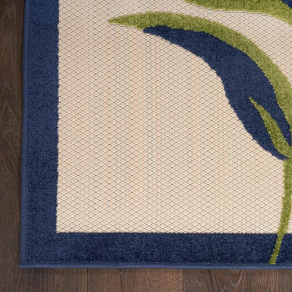 Nourison Aloha 8' x 11' Multicolor Fabric Contemporary Area Rug (8' x 11')
