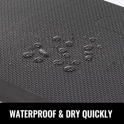NETANY Extra Thick Kneeling Pad for Gardening, Comfortable Knee Pad Cushion, Extra Large Foam Kneeler Mat for Gardening, Baby Bath, Workout, Exercise & Yoga, Mechanic, 17.8 x 11 x 1.5 in, Black