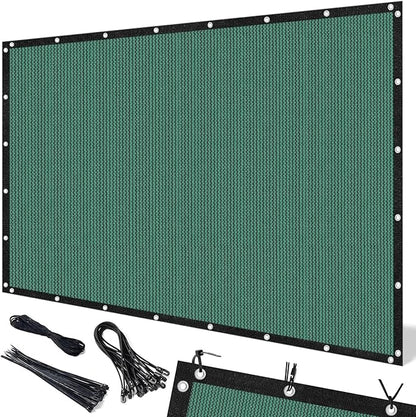 Artpuch 90% Sun Shade Cloth, 12 x 16 FT Pergola Shade Cover Canopy with Grommets, Sun Screen Fabric Tarp for Patio, Outdoor, Garden, Backyard, Green