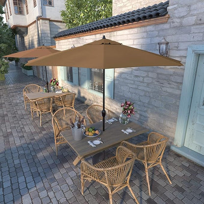 California Umbrella 9' Rd Sunbrella Aluminum Patio Umbrella