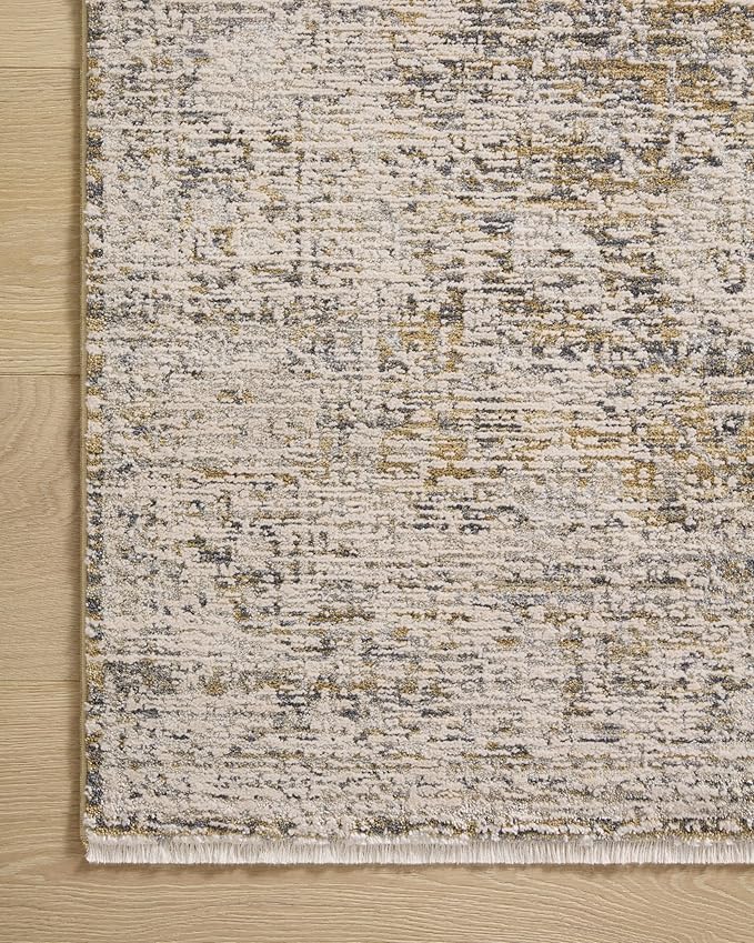 Loloi Amber Lewis Alie Collection ALE-05 Gold/Beige 2'-7'' x 10'-0'', .13'' Pile Height, Runner Rug
