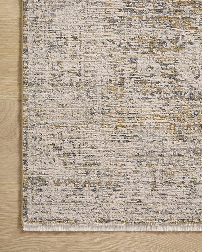 Loloi Amber Lewis Alie Collection ALE-05 Gold/Beige 2'-7'' x 10'-0'', .13'' Pile Height, Runner Rug