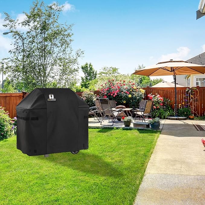 Gas Grill Cover for Weber Spirit II 310, 51 Inch BBQ Grill Covers, Heavy Duty Waterproof Barbecue Accessories