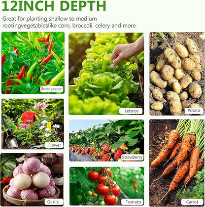 2PCS 10x3x1ft Galvanized Raised Garden Bed,Outdoor Planter Box Metal Patio Kit Planting Bed for Vegetables Flowers Herb,Silver
