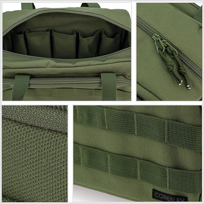 Coreflex 12-Inch Heavy Duty Tool Bag,Tactical,Gear,Range, EDC, Tool Bag for cars, Multi-Purpose Work Bag for Mechanics, Electrician, Carpenters, Builders, Plumbers (Olive Green)