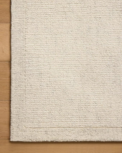 Loloi Magnolia Home by Joanna Gaines Henley Collection HNY-01 Ivory/Smoke 8'-6" x 11'-6" Area Rug