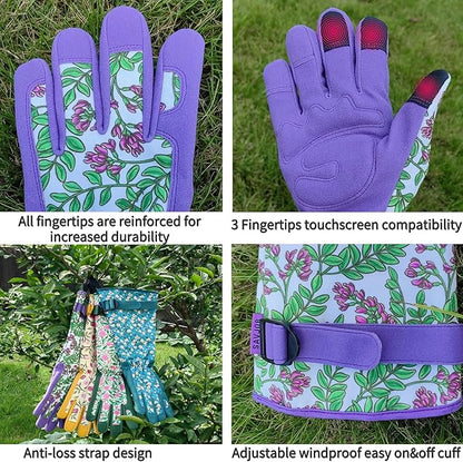 Long Gardening Garden Gloves,Thorn-proof&Puncture Resistance Rose Cactus Gauntlet Glove for Gardener,Gifts