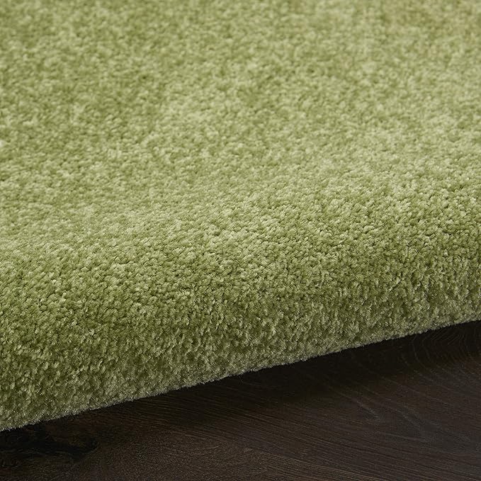 Nourison Home Essentials Solid Contemporary Green 7' X 10' Area Rug , 7' X 10'