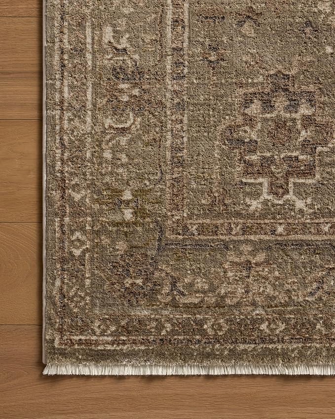 Loloi Haywood Collection HYD-04 Sage/Earth 9'-6" x 13'-2" Area Rug