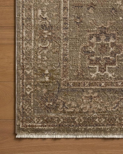 Loloi Haywood Collection HYD-04 Sage/Earth 9'-6" x 13'-2" Area Rug