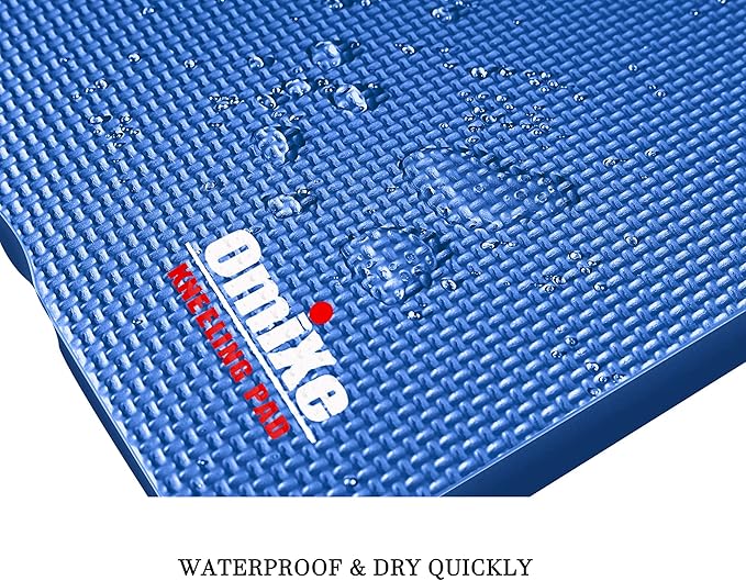 Comfy Extra Large Thick Waterproof Gardening Kneeling Pad Foam Kneeler Mat Garden Knee Pad Cushion for Gardening Planting Yard Work Prayer Yoga Mechanic Workout Baby Bath