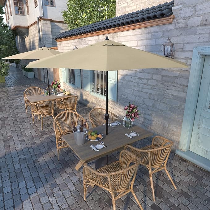 California Umbrella 9' Rd Sunbrella Aluminum Patio Umbrella