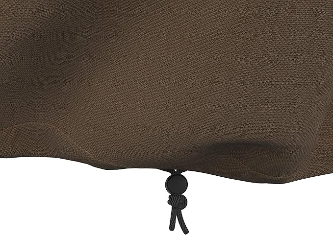 Amazon Basics Gas Grill Barbecue Cover for Outdoor, Waterproof, Anti-UV, Durable, 65 inch, Large, Beige