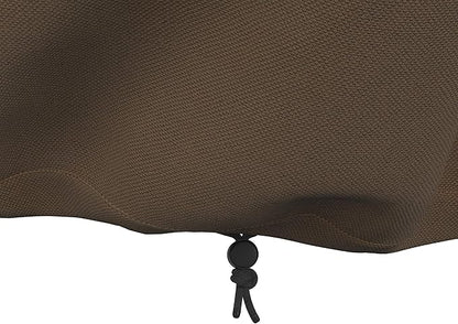Amazon Basics Gas Grill Barbecue Cover for Outdoor, Waterproof, Anti-UV, Durable, 65 inch, Large, Beige
