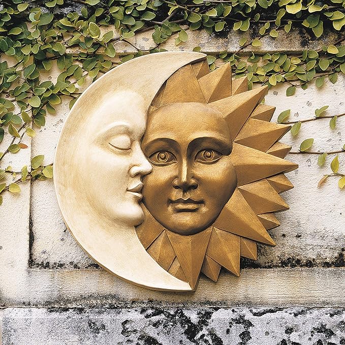 Design Toscano Celestial Harmony: Greenman Wall Sculpture