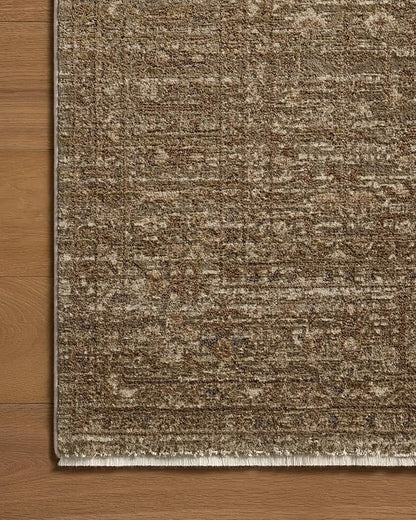 Loloi Haywood Collection HYD-01 Sage/Brown 2'-3" x 3'-11" Accent Rug