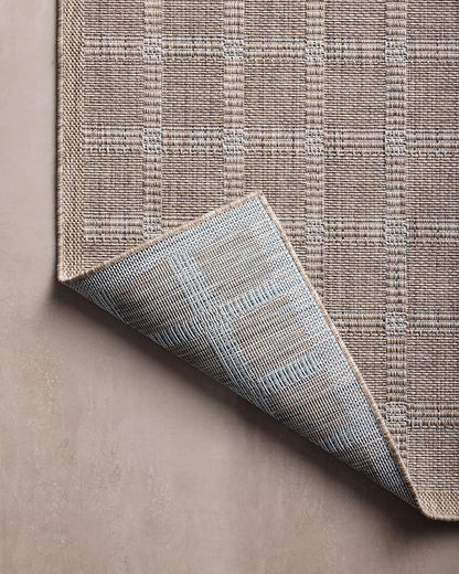 Loloi Amber Lewis Topanga Collection TOP-01 Natural/Bone 7'-10" x 10' Indoor/Outdoor Area Rug